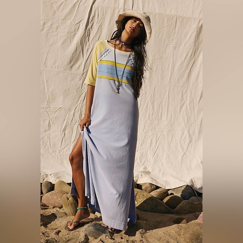 Free People Rowan Tee Midi Dress